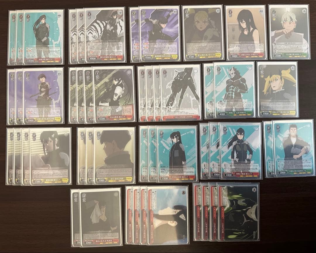 ヴァイス 怪獣8号 デッキ2つ 調整パーツおまけつき