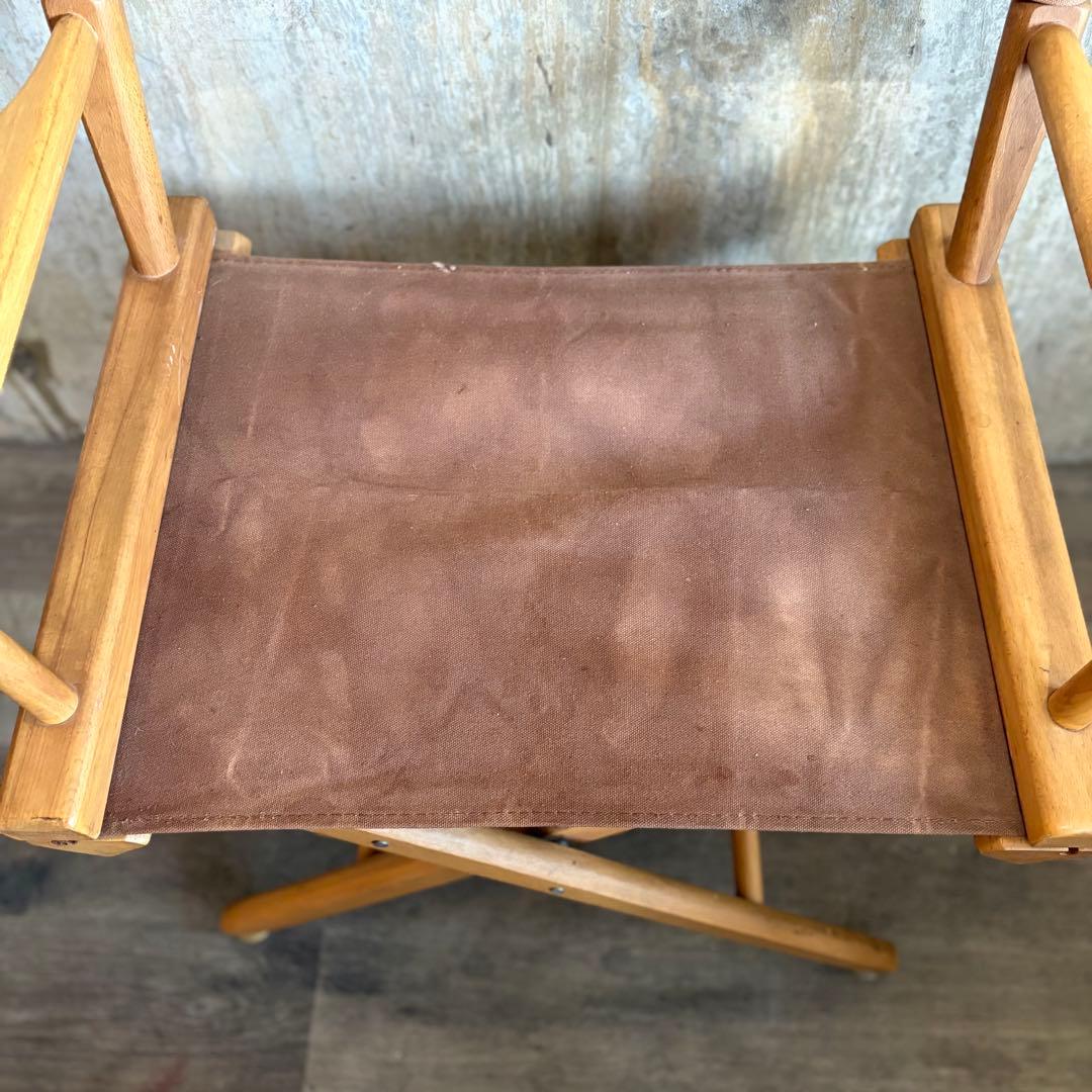 ヴィンテージ　ディレクターズチェア　フォールディングチェア