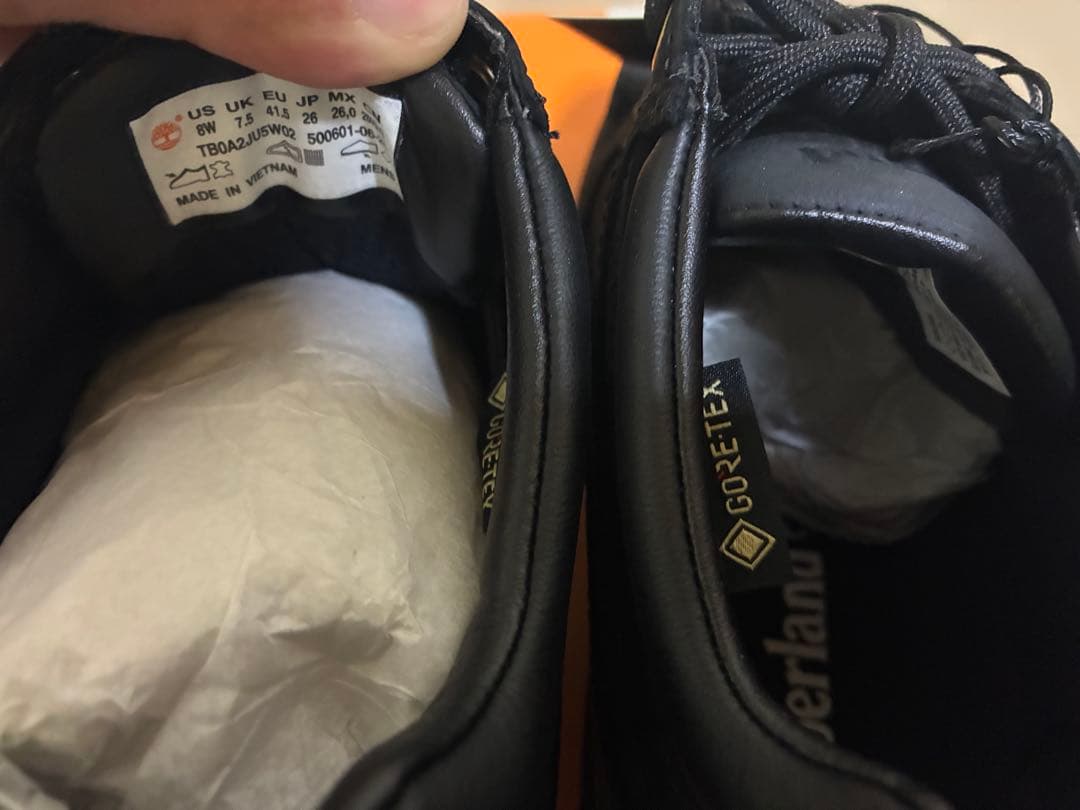 最終値下げHeritage Moc Toe Mid Gore-Tex Black