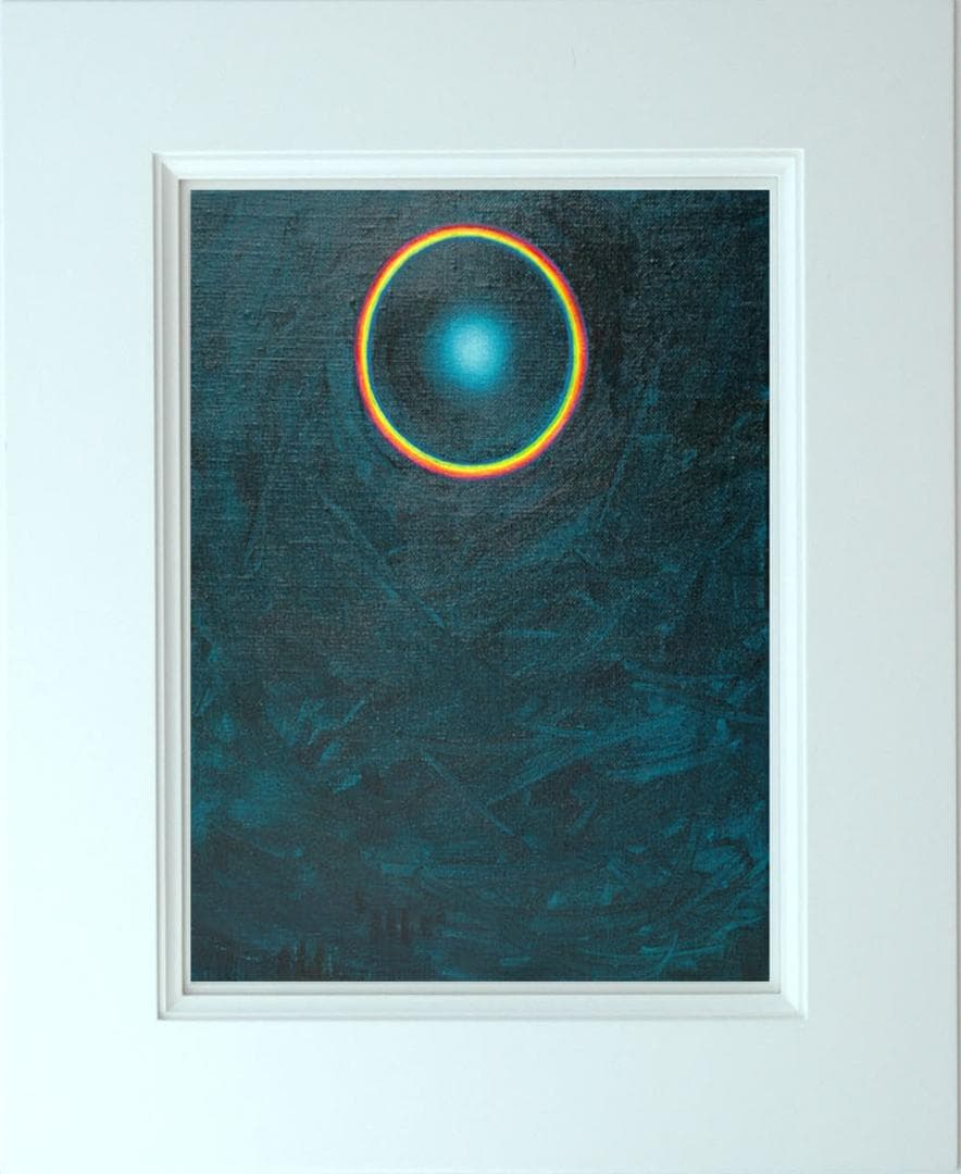 油絵 菅家令子 絵 絵画 インテリア F3-GB62023 風景 祈り 希望