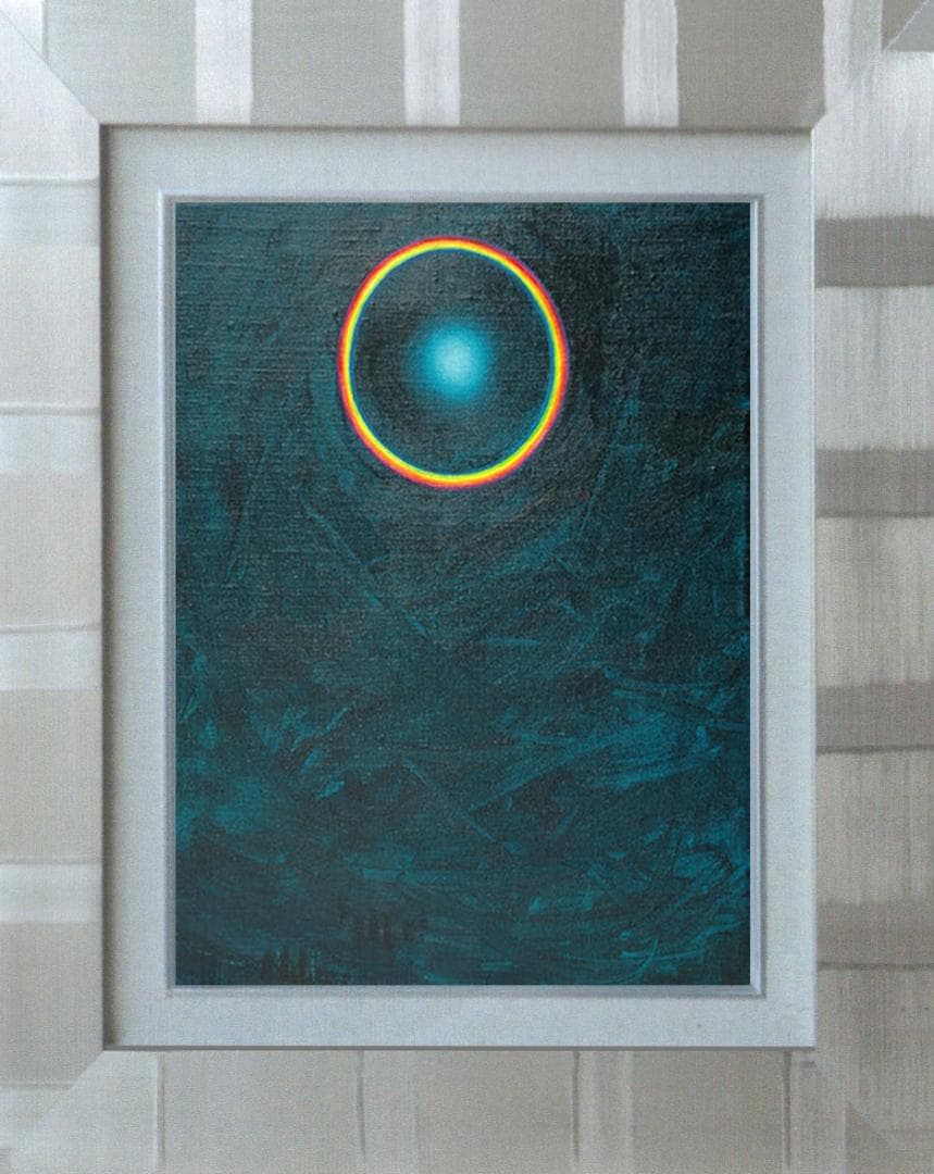 油絵 菅家令子 絵 絵画 インテリア F3-GB62023 風景 祈り 希望