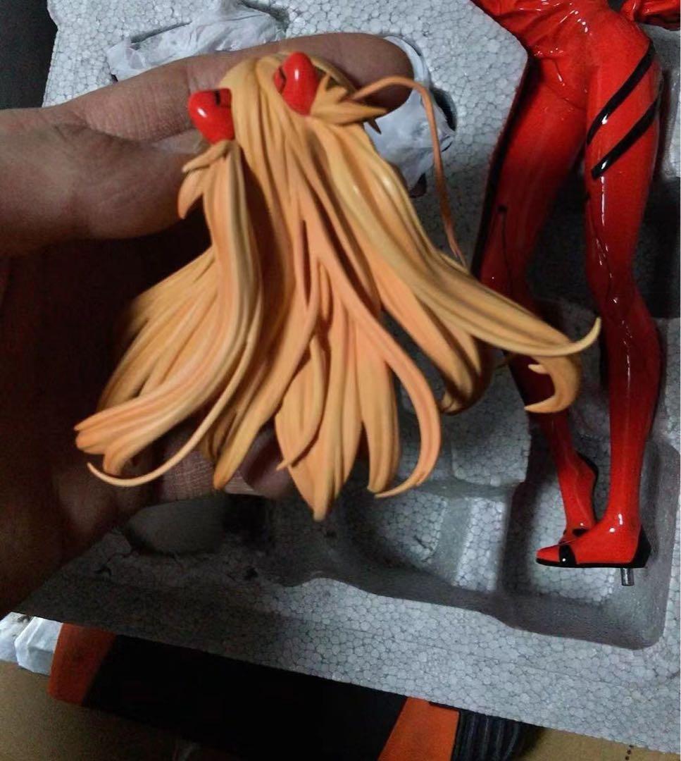 新世紀エヴァンゲリオン アスカ ガレージキット ガレキ スタチュー ①②