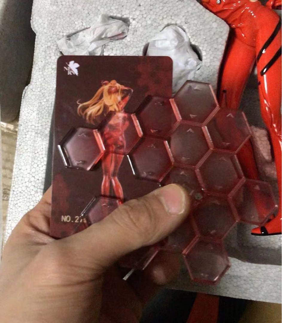 新世紀エヴァンゲリオン アスカ ガレージキット ガレキ スタチュー ①②