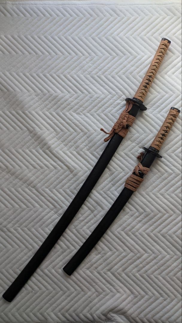 模造居合美術刀　日本アンティックギャラリー製　「五郎入道正宗」写し大小セット