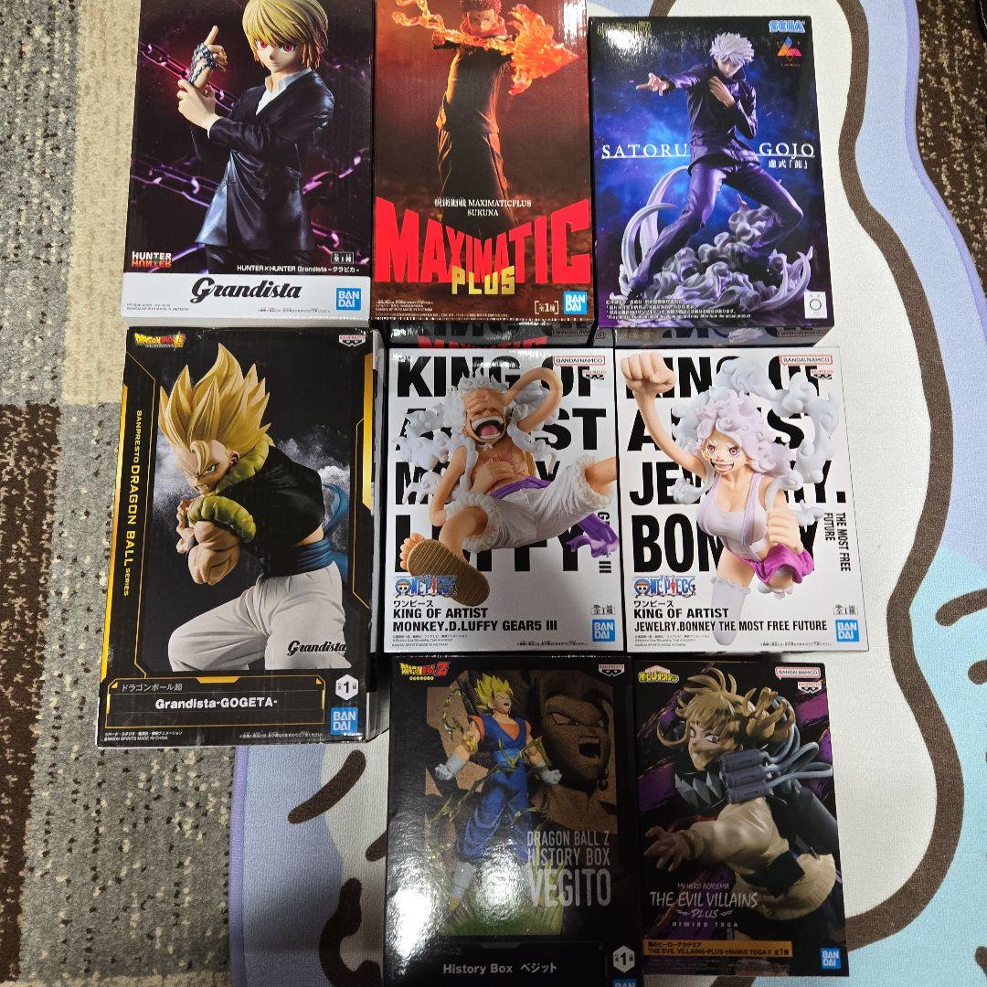 Dセット プライズフィギュア まとめ売り 8体