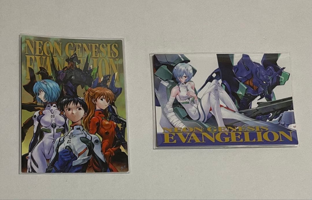 エヴァンゲリオン カードダスマスターズ リニューアル2003 プロモカード 2種