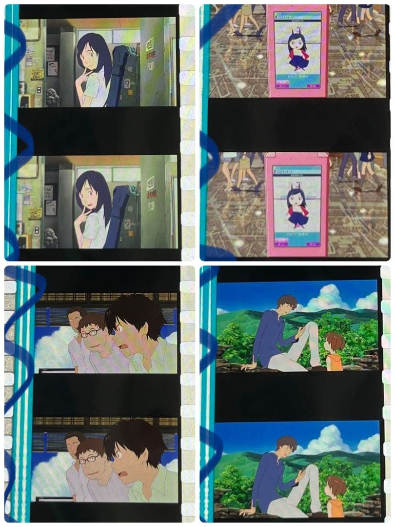 劇場版 サマーウォーズ 映画 特典 コマフィルム 4枚セット