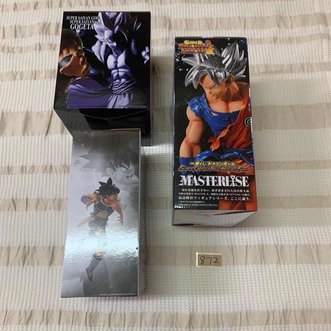 ドラゴンボール　一番くじ　ゴジータブルー　身勝手の極意　バーダック　フィギュア