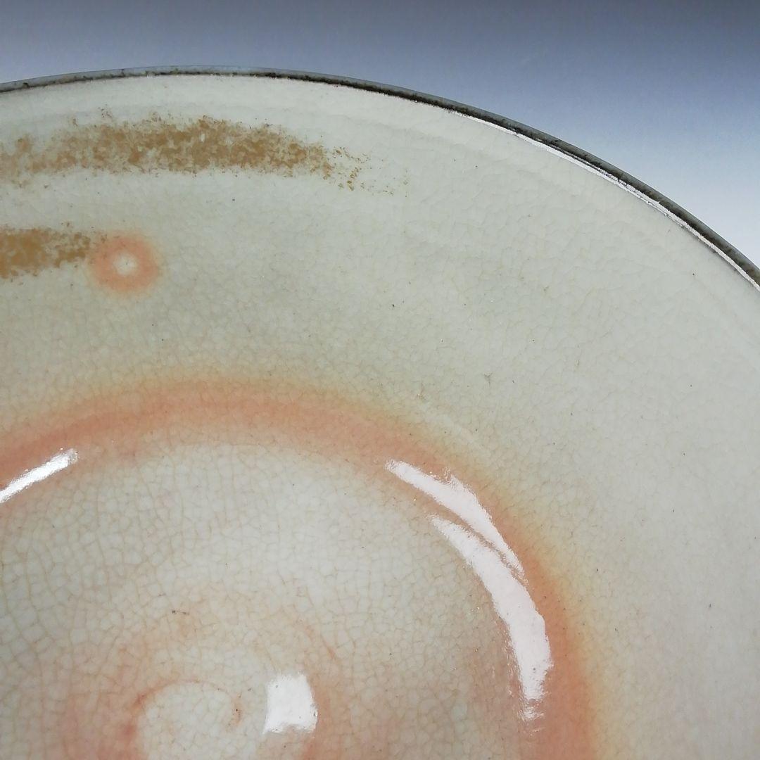 Ｔ５７３　茶碗　『乾山写　柿ノ絵』『平安　橋本紫雲 造』　共箱　抹茶碗　茶道具