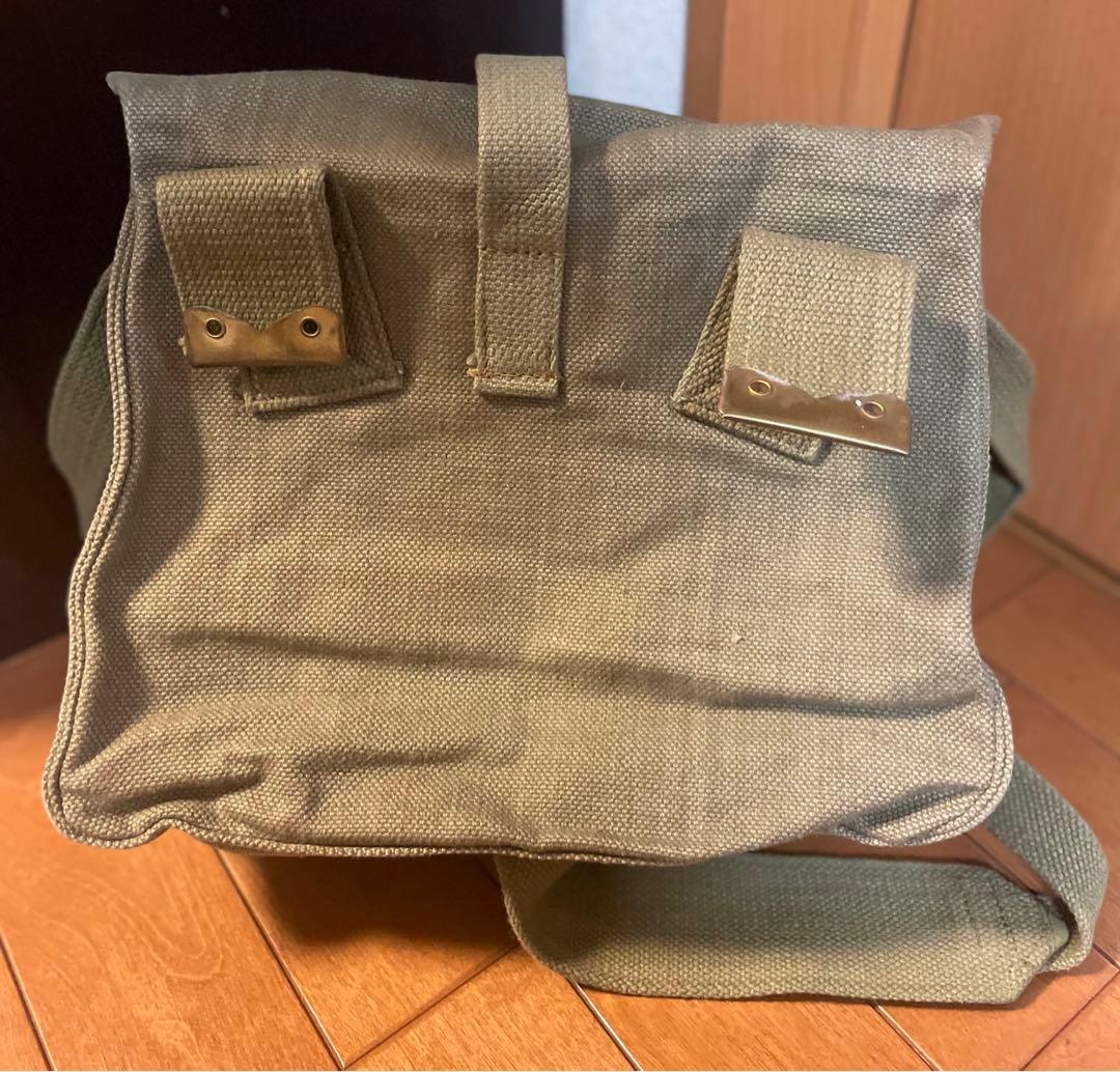 レア　実物　ベルギー陸軍　ビンテージ　メッセンジャーバックパック　サバゲー