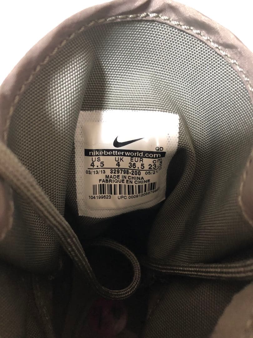 米軍 NIKE コンバットブーツ23.5㎝