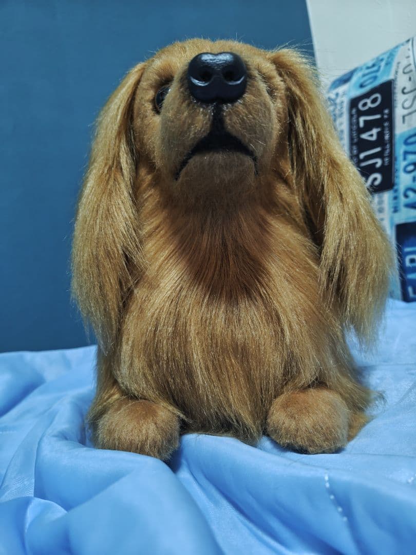 ダックスフンドぬいぐるみ 茶色