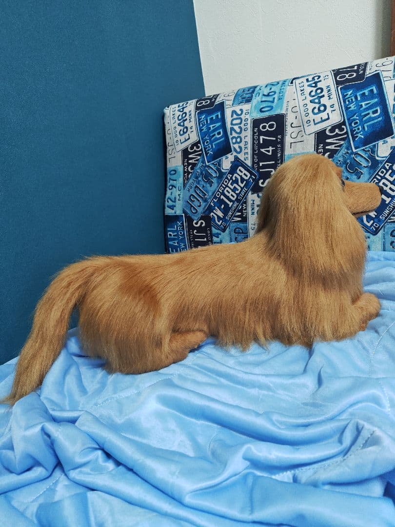 ダックスフンドぬいぐるみ 茶色