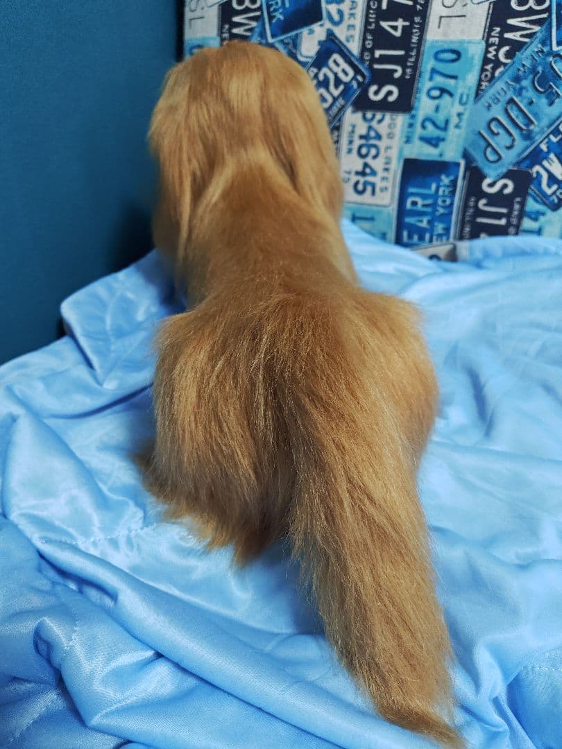 ダックスフンドぬいぐるみ 茶色