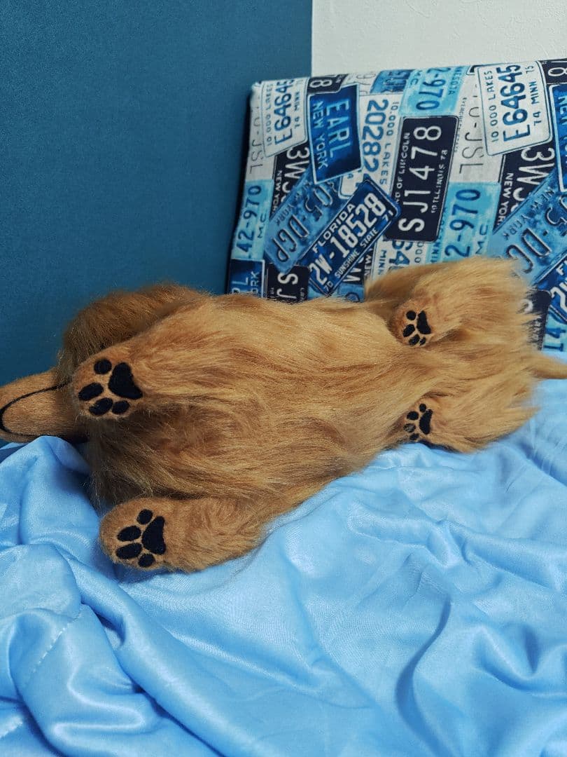 ダックスフンドぬいぐるみ 茶色