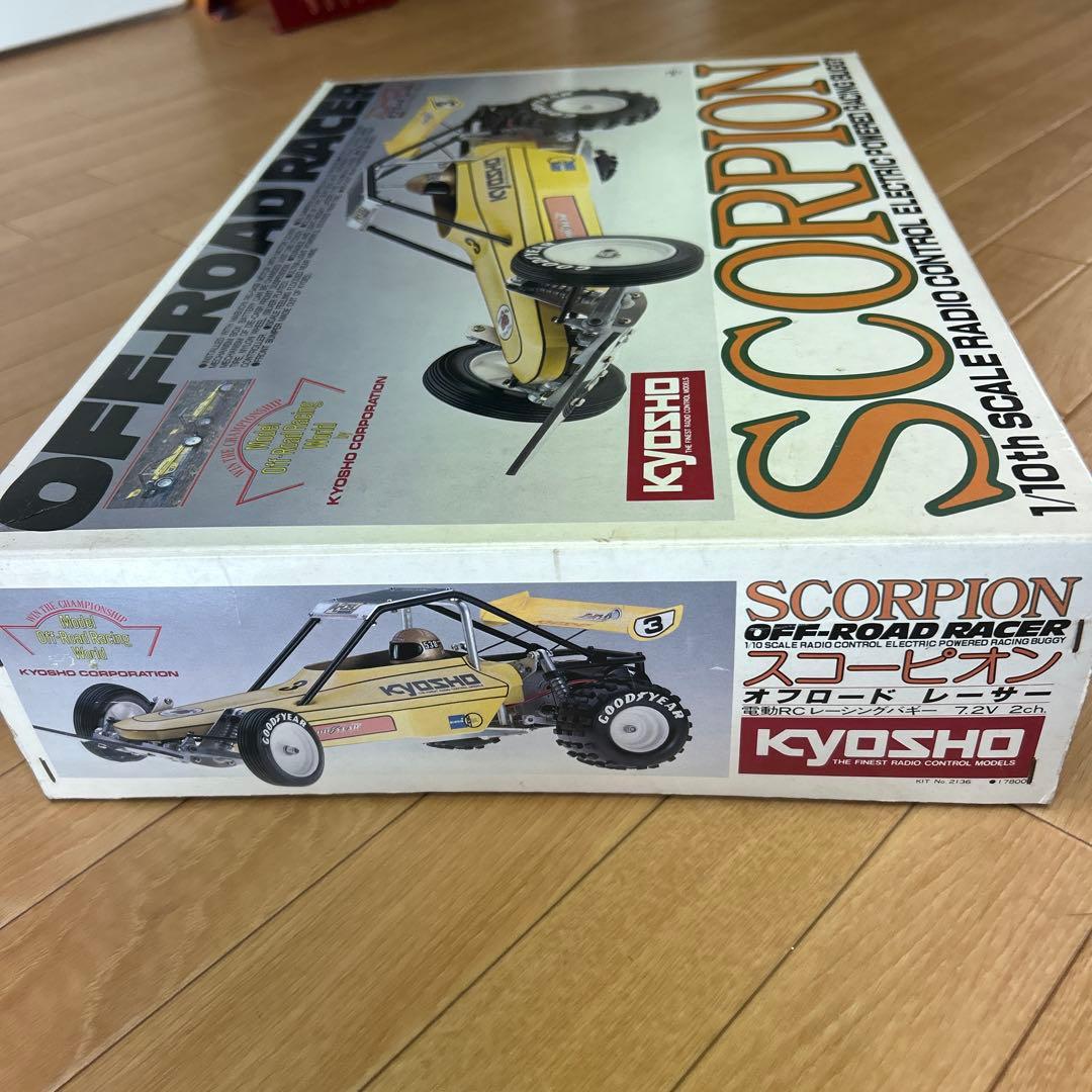 希少 京商 スコーピオン 当時物 未組立