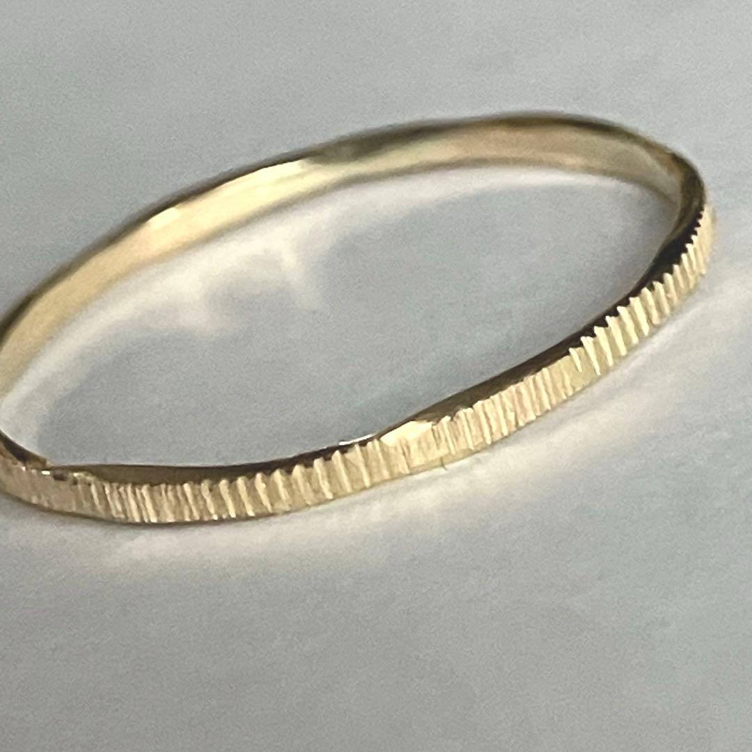 K18 18金　14号　リング　2