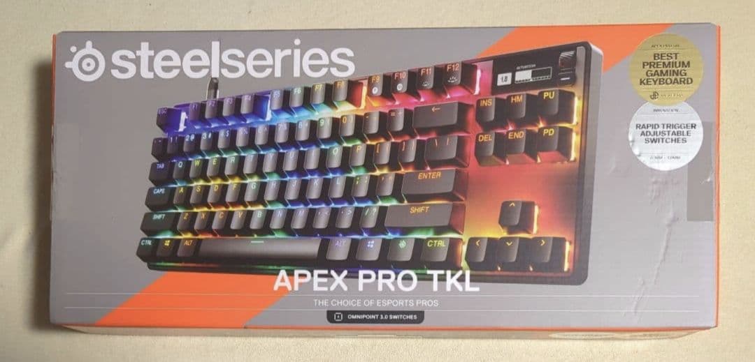 SteelSeries Apex Pro TKL Gen 3 JP ブラック