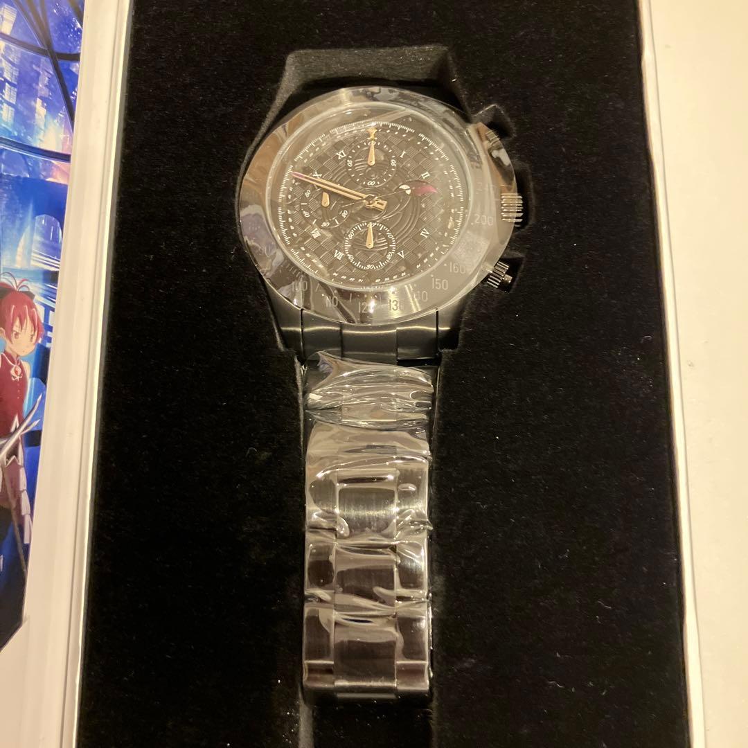 魔法少女まどか☆マギカ 叛逆の物語 サン&ムーン クロノグラフ腕時計 暁美ほむら