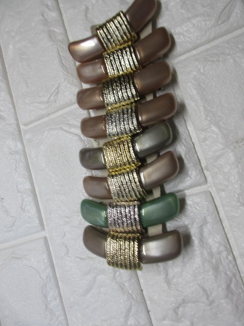 ヘアクリップセット ブラウン グリーンほか200個セット