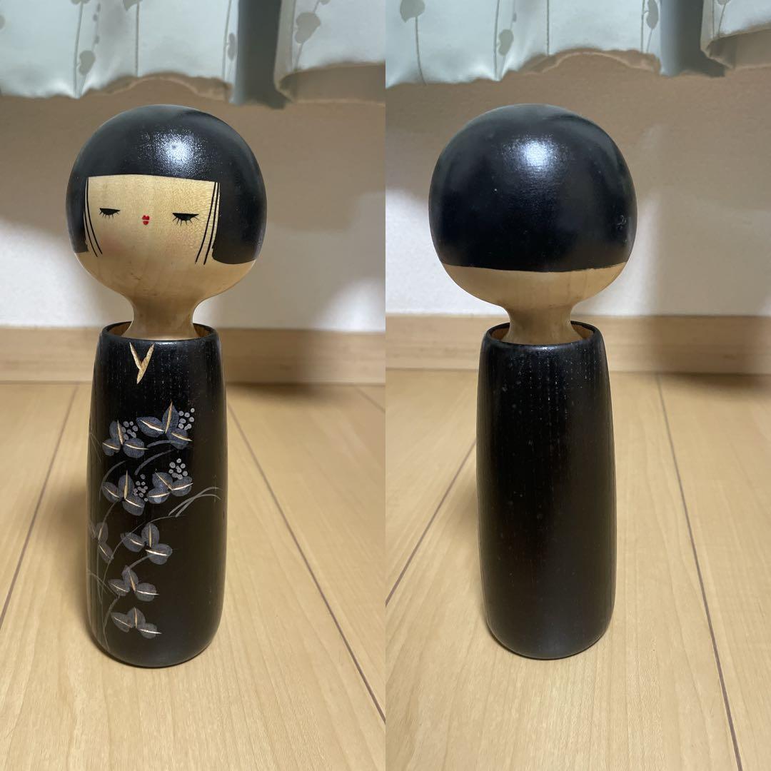 近代こけし　真一郎作　萩の里　箱あり　8体セット　まとめ売り