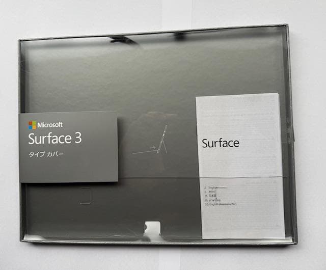 Microsoft Surface3 + 専用キーボード + ACアダプター