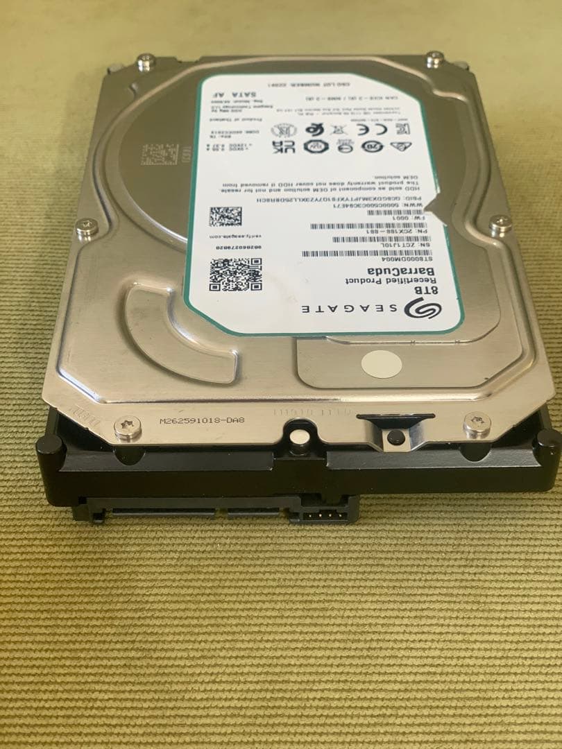 8TB シーゲイト ST8000DM004