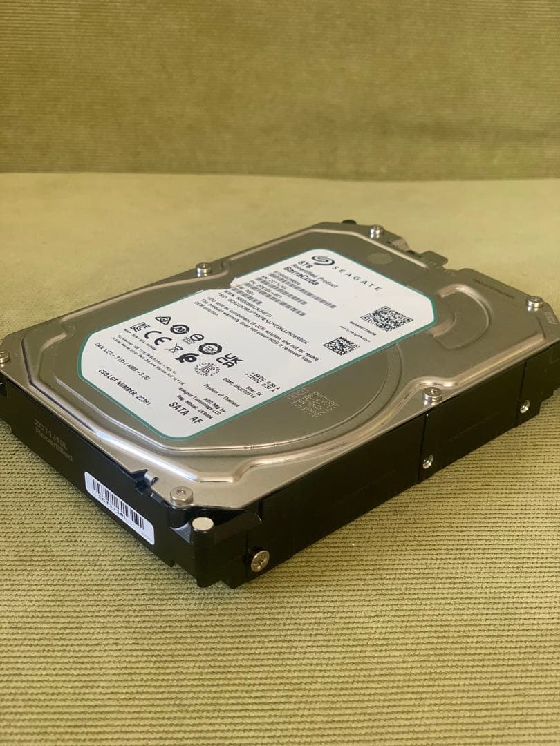 8TB シーゲイト ST8000DM004