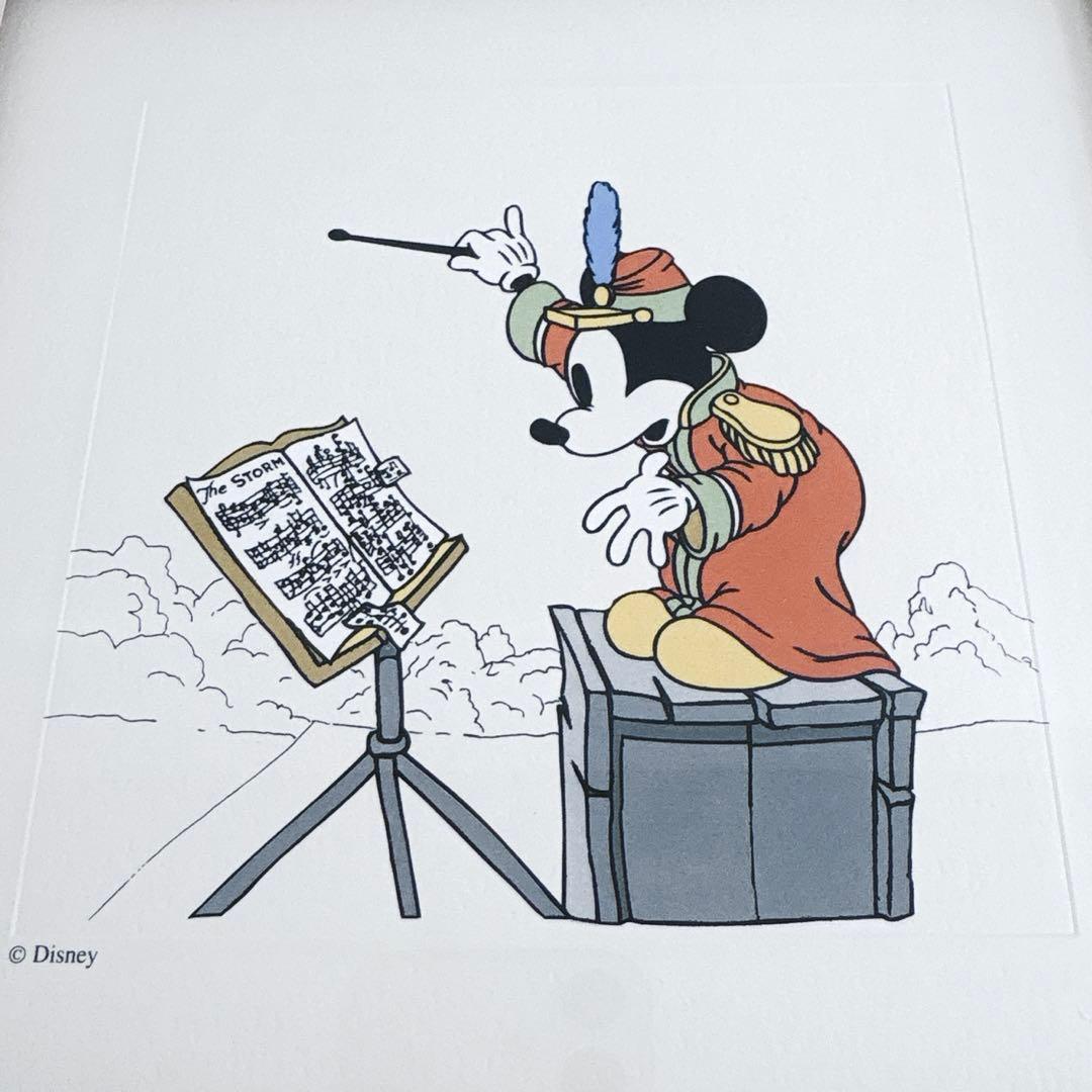 Mickey Mouse 指揮者 ミッキーの大演奏会 アート 絵画 限定