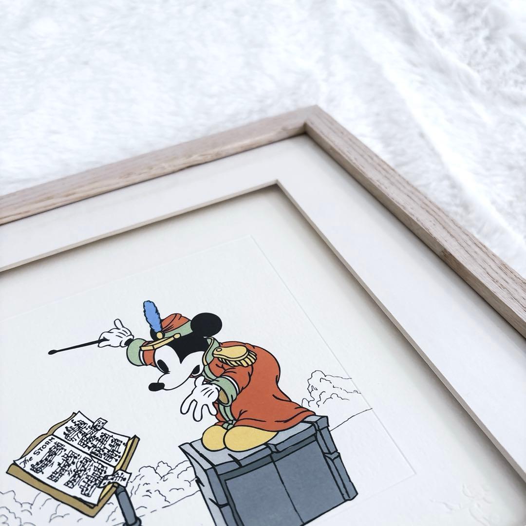 Mickey Mouse 指揮者 ミッキーの大演奏会 アート 絵画 限定