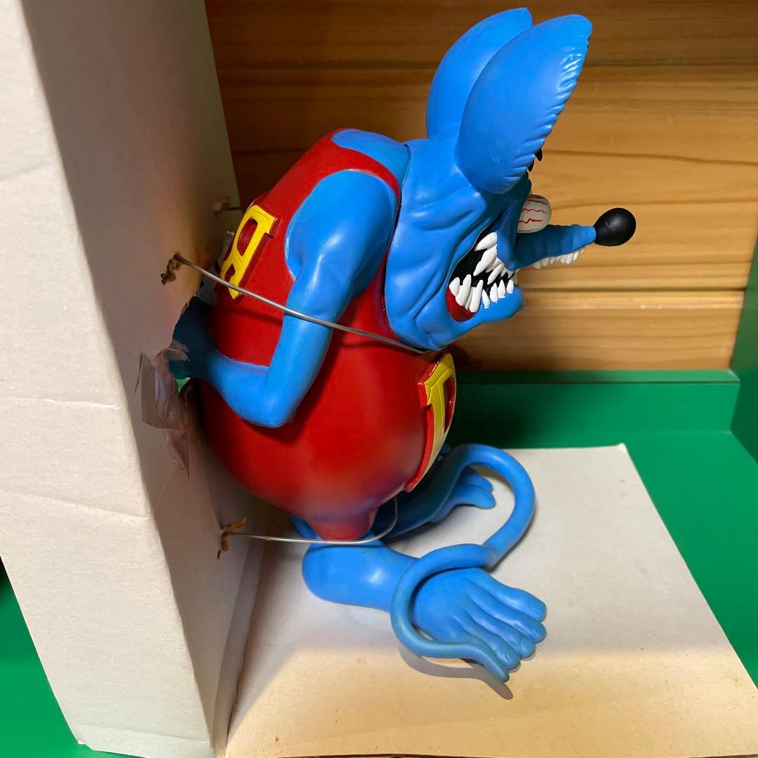 ラットフィンク　ソフビ　ブルーver.