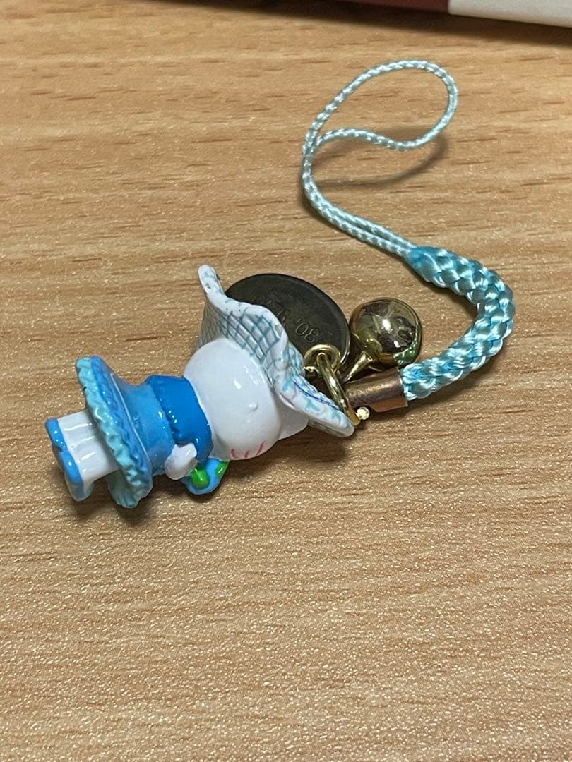 ユニバーサルスタジオ限定 ハローキティ 値付けストラップ 水色