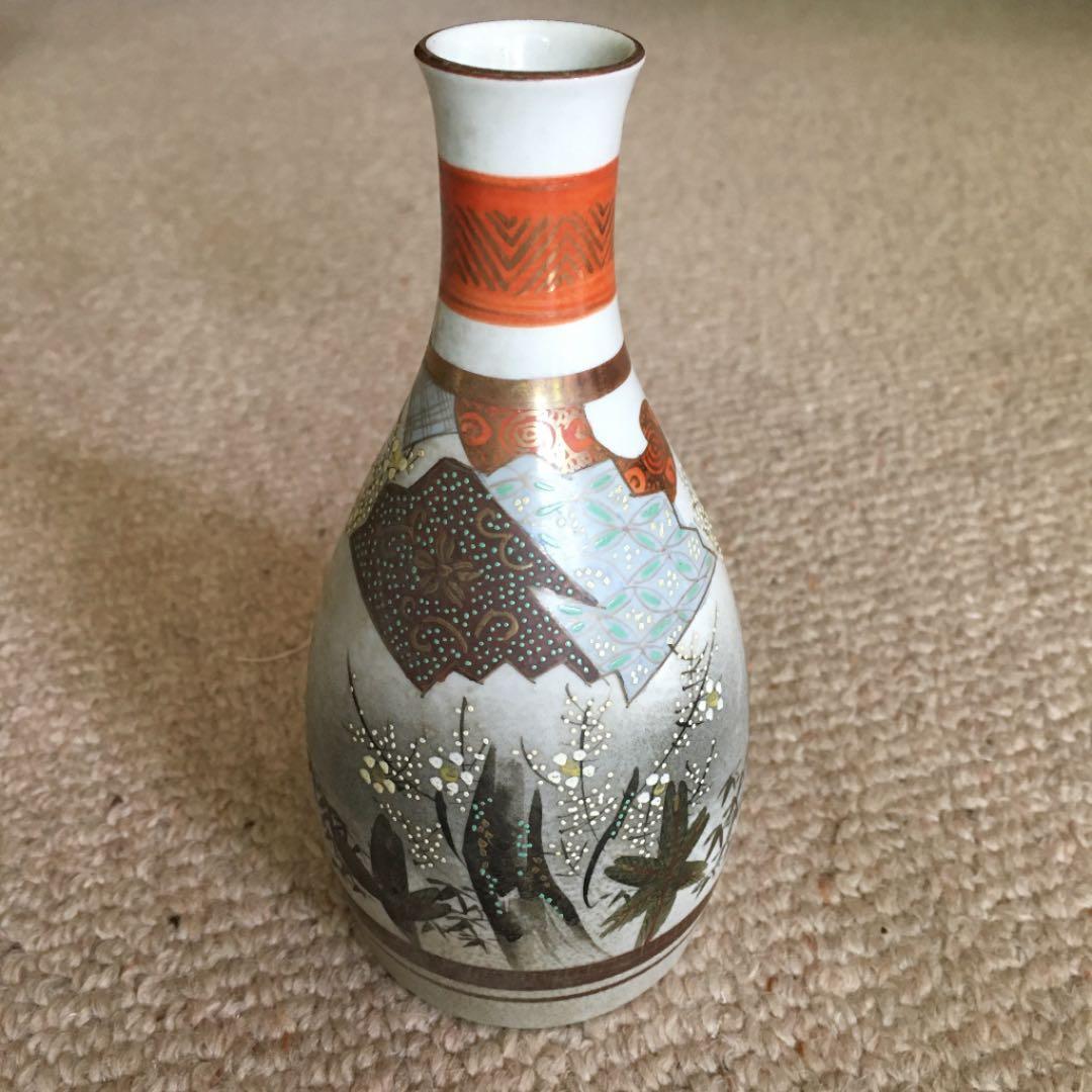 昭和初期　アンティーク九谷焼　徳利8本セット