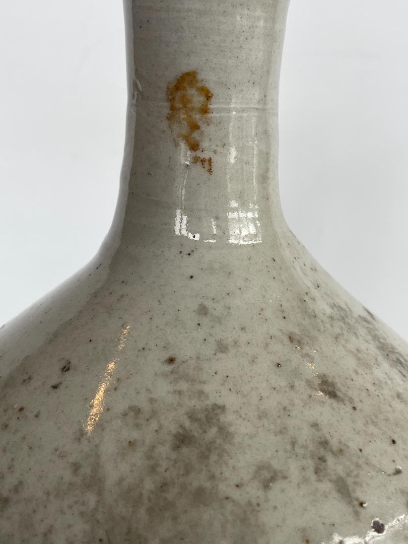 李朝 白磁 徳利 朝鮮 古陶 酒器 壺 壷 古美術 骨董 高麗 花瓶 唐物 美品