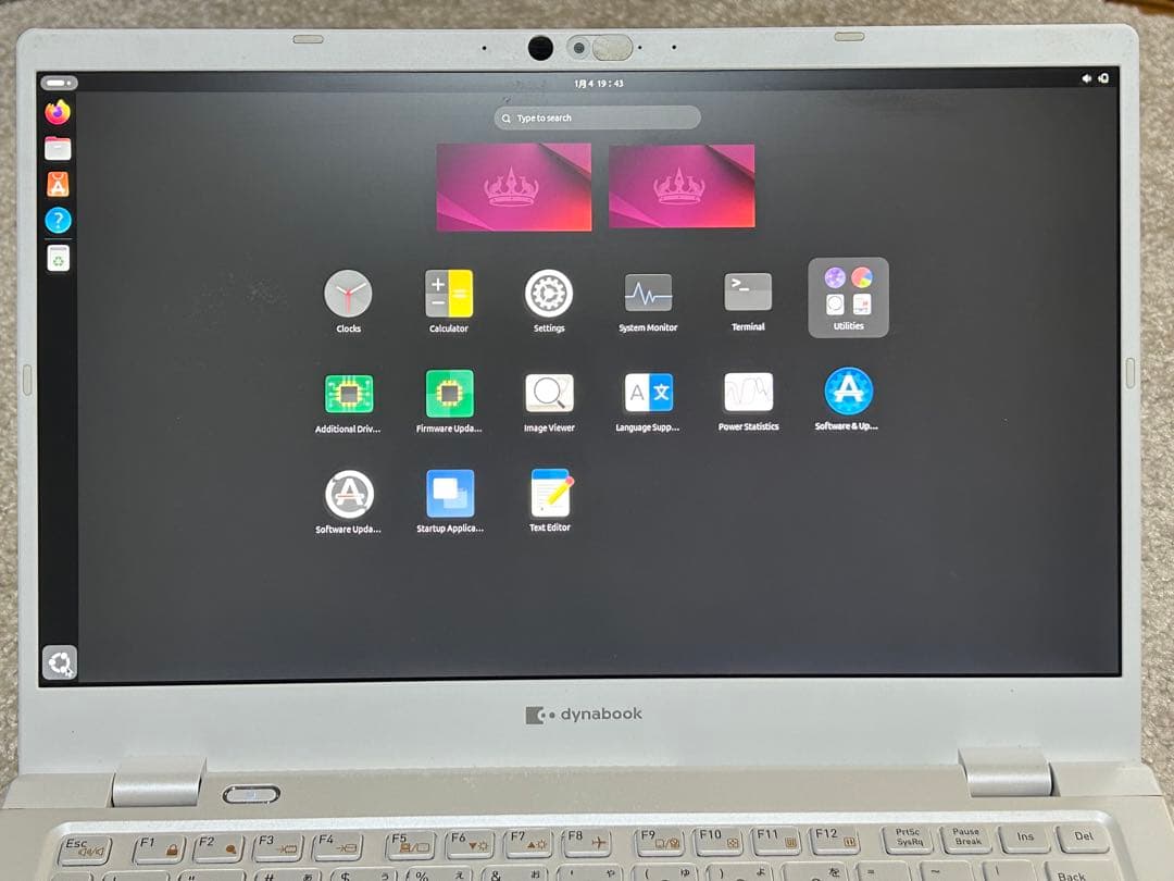 DynabookノートPC GCX83/PWE