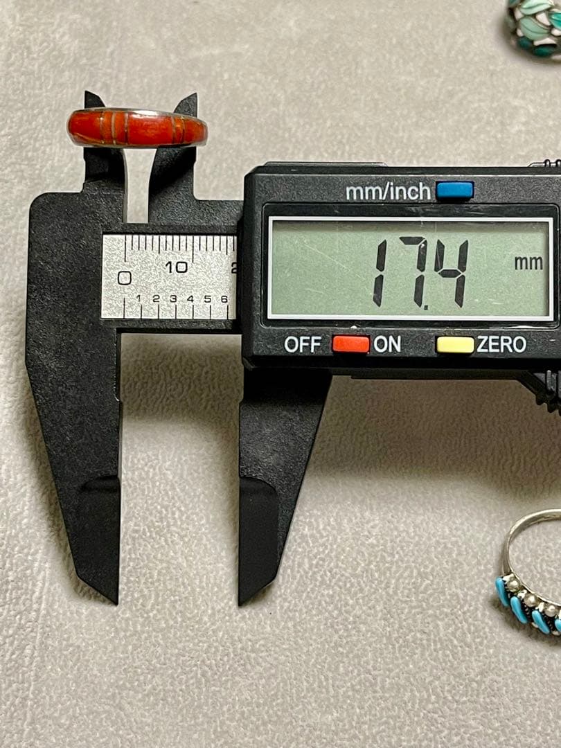 CHAVEZ 作者刻印 ナバホ ズニ族 インディアンジュエリー リング 指輪