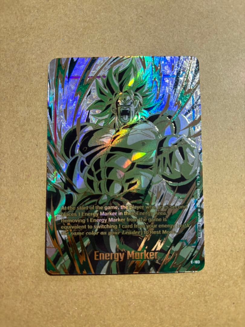 チャンピオンシップ 決勝大会 エナジーマーカー ブロリー 英語版