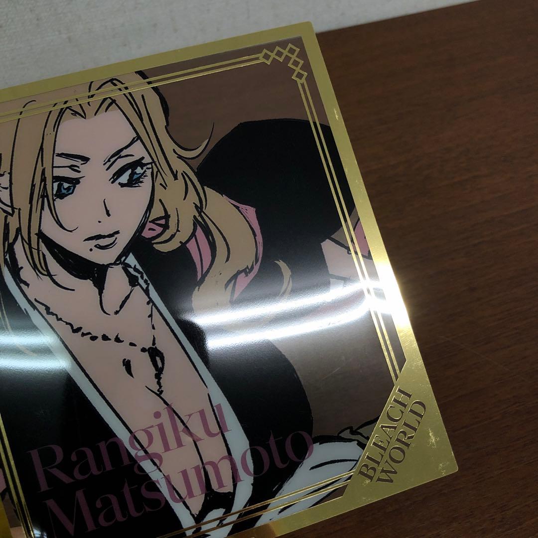 ❶BLEACH WORLD クリアミニ色紙 箔押し 全18種 フルコンプ