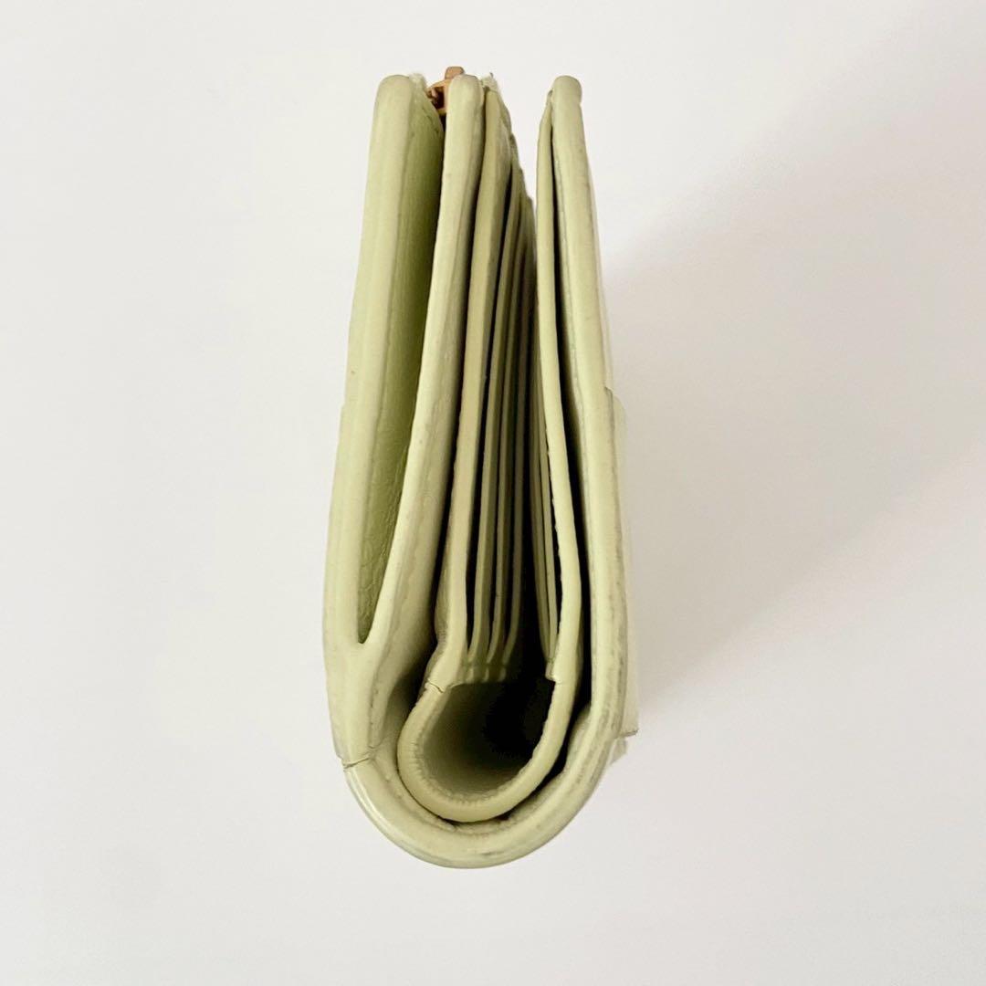 現行　ボッテガヴェネタ カセット スモール 二つ折りウォレット　トラバーチン