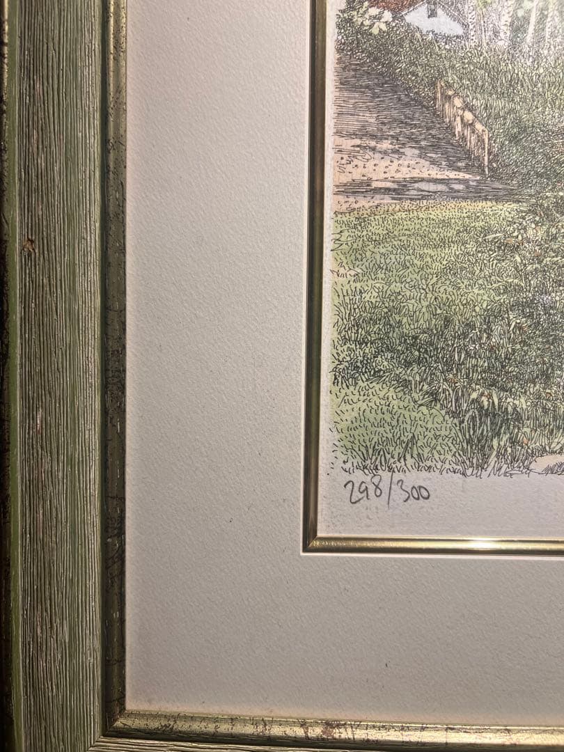 他の方発送×風景画lithograph限定300