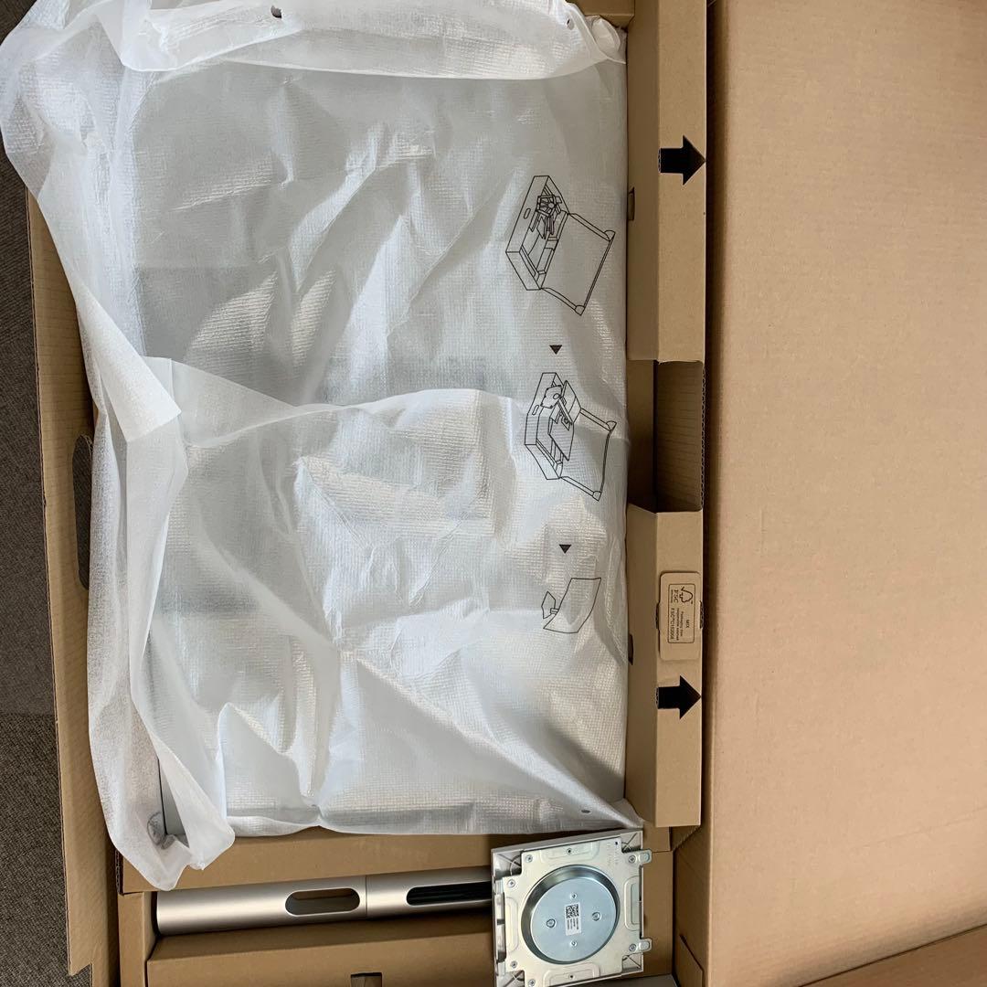 DELL シルバー モニター 本体 2722QC