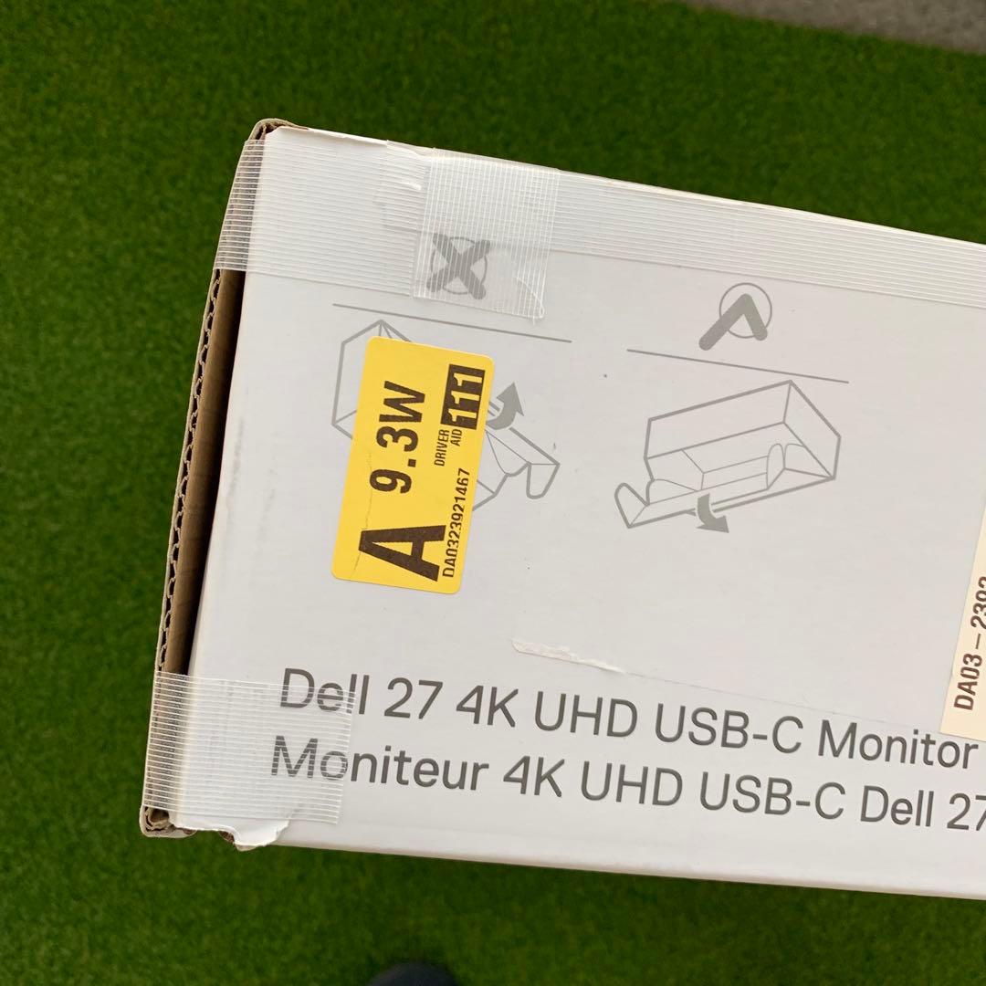 DELL シルバー モニター 本体 2722QC