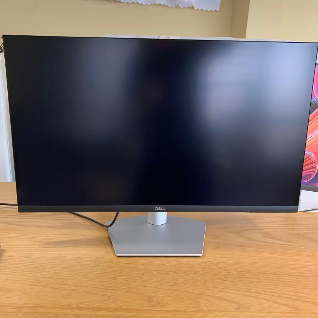 DELL シルバー モニター 本体 2722QC