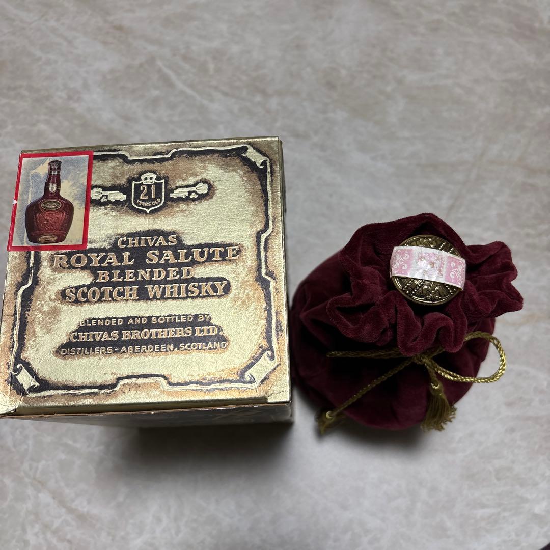 SALUTE 21年 ウイスキー お酒 赤ボトル 未開封/700ml/43度