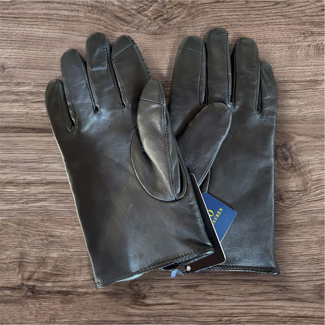 Polo Ralph Lauren 手袋 Mサイズ ウールレザー