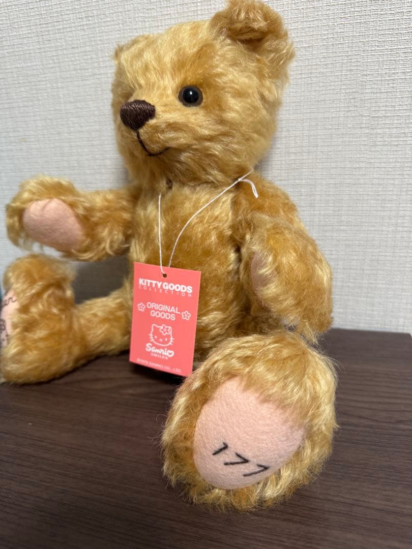 【超希少】　キティ　テディベア　ぬいぐるみ　キティちゃん　ハローキティ