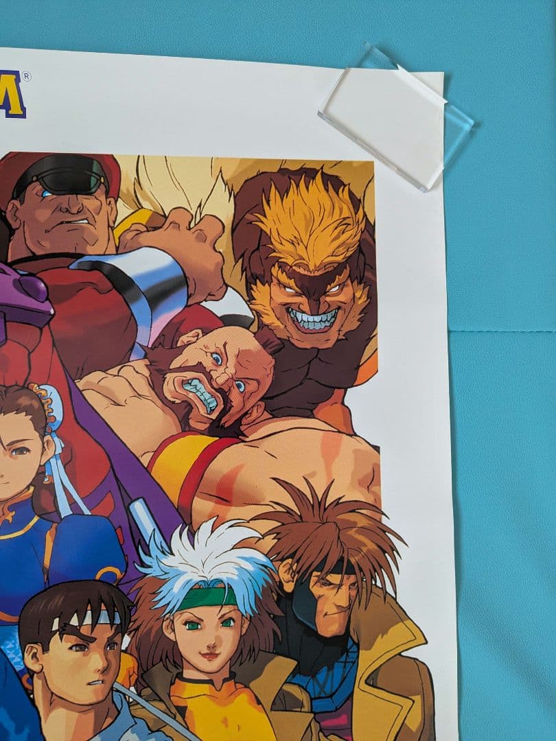 エックスメン VS. ストリートファイター B1サイズポスター未使用