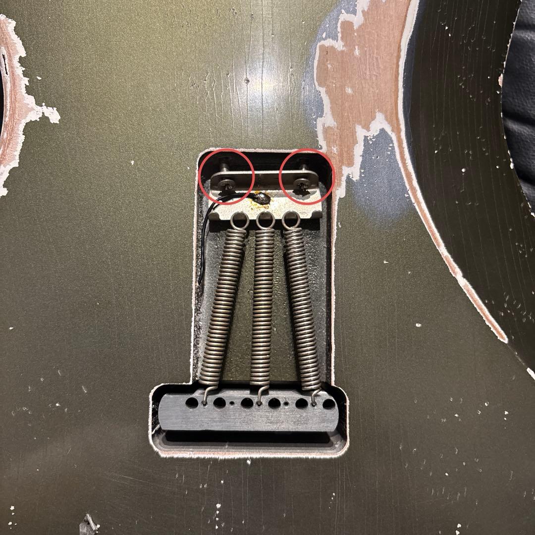 1980年代　Squier Stratocaster JVシリアル