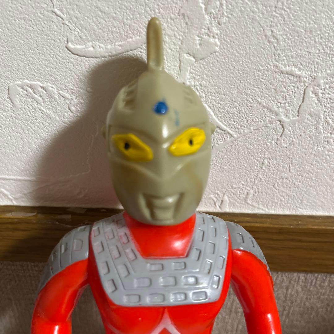 ⚠️当時物　ウルトラセブン　ブルマァク　ミドルサイズ　約19センチ