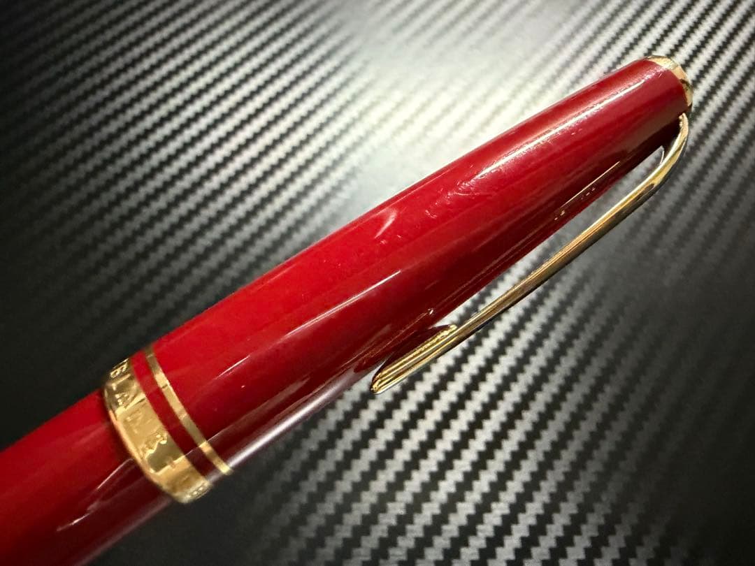 極美品 モンブラン ジェネレーション レッド F 細字 万年筆